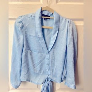 Blue blouse. NWT